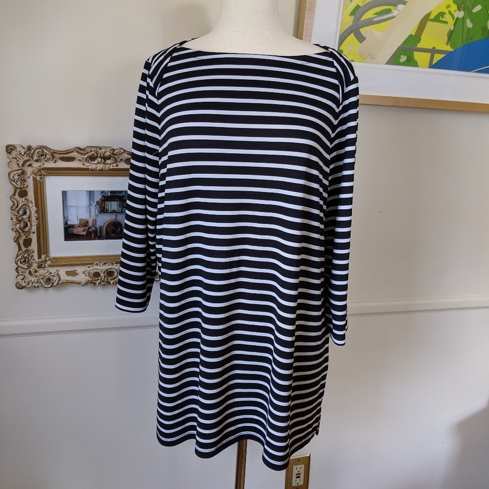 Talbots jersey tunic, size 1X, EUC.  Classic!